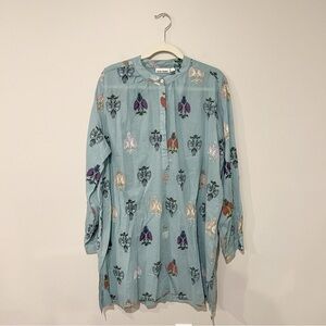 Roller Rabbit Klokke Flower Freyella Kurta Tunic Top